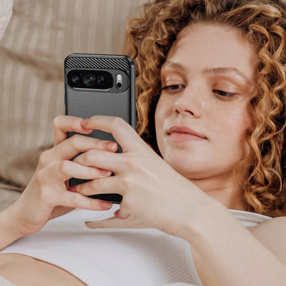 Case for Google Pixel 9 Pro XL, Techsuit, Carbon, Black