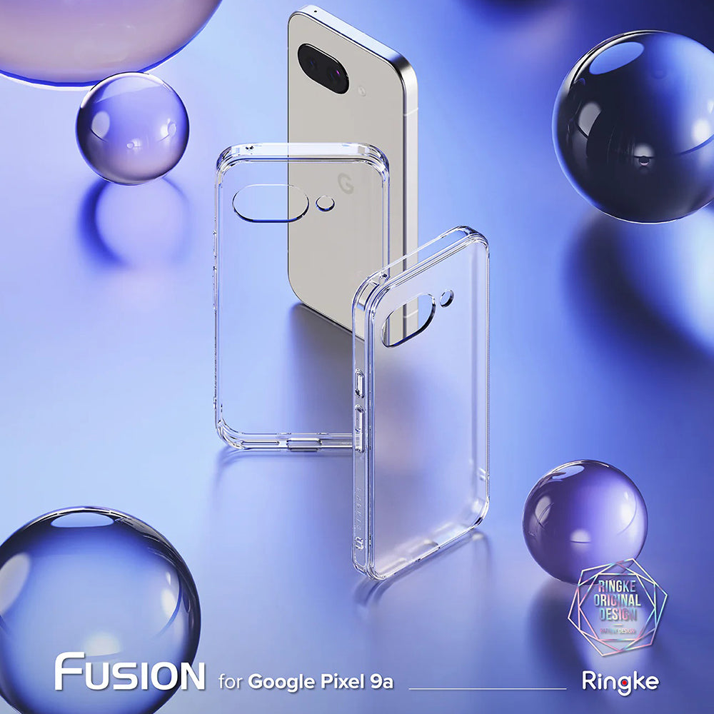 Case for Google Pixel 9a, Ringke, Fusion, Matte Transparent