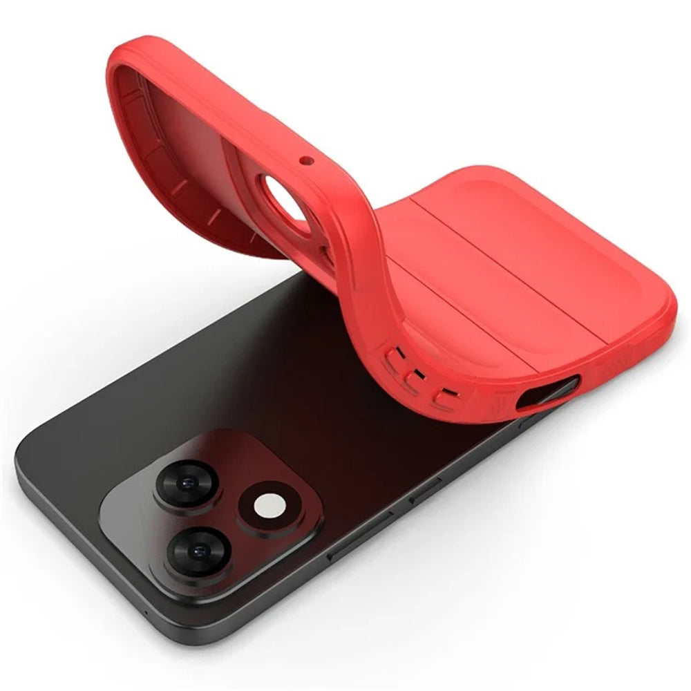 Case for Honor 400 Lite, Techsuit, Magic Shield, Red
