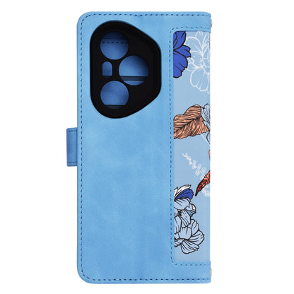 Case for Honor 400 Pro, Techsuit, FlipCraft, Blue
