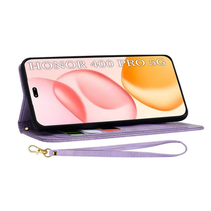 Case for Honor 400 Pro, Techsuit, FlipCraft, Purple
