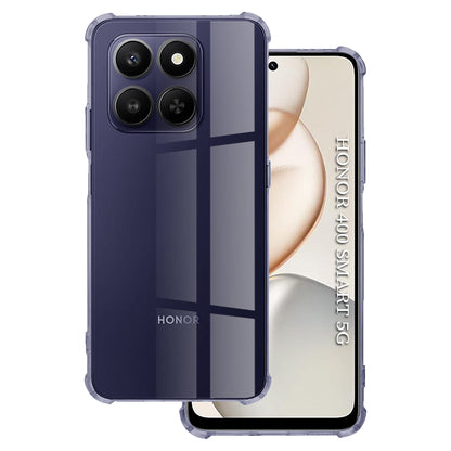 Case for Honor 400 Smart 4G / X7d 4G / 400 Smart 5G, Techsuit, Shockproof Clear, Smoky