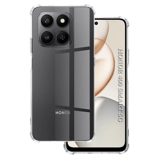 Case for Honor 400 Smart 4G / X7d 4G / 400 Smart 5G, Techsuit, Shockproof Clear, Transparent