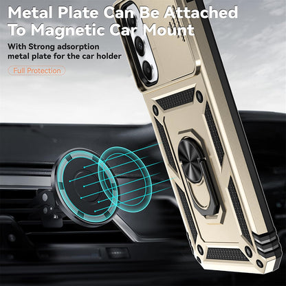 Case for Honor 400, Techsuit, CamShield, Green
