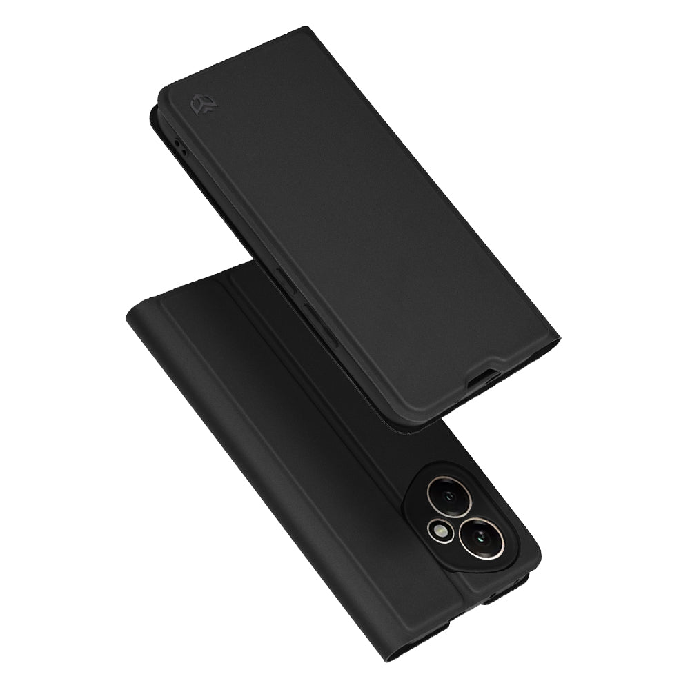 Case for Honor 400, Techsuit, Magskin Book, Black
