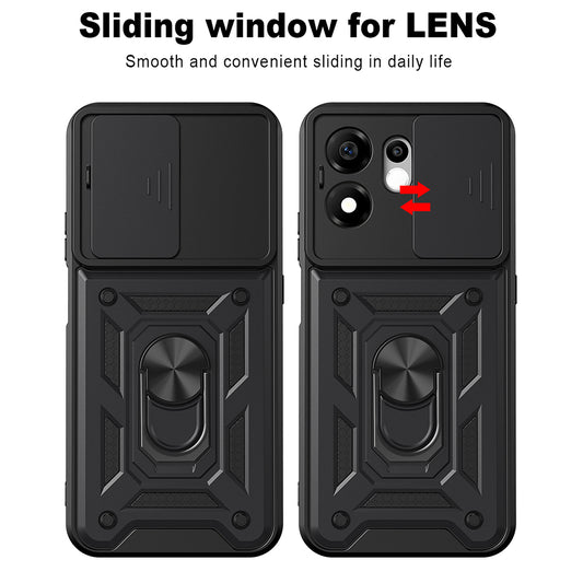Case for Honor 600 Smart, Techsuit, CamShield, Rose Gold