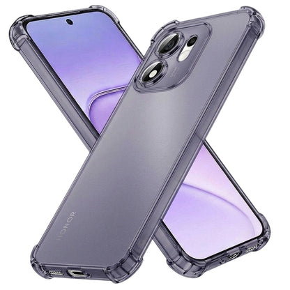 Case for Honor 600 Smart, Techsuit, Shockproof Clear, Smoke
