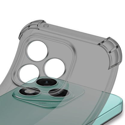 Case for Honor 600 Smart, Techsuit, Shockproof Clear, Smoke