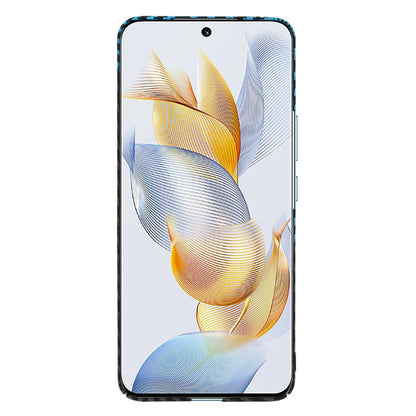 Case for Honor 90, Techsuit, Carbonite FiberShell, Black Blue