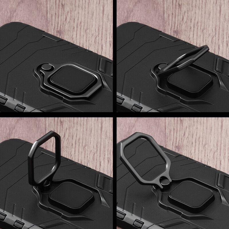 Case for Honor 90, Techsuit, Shield, Black