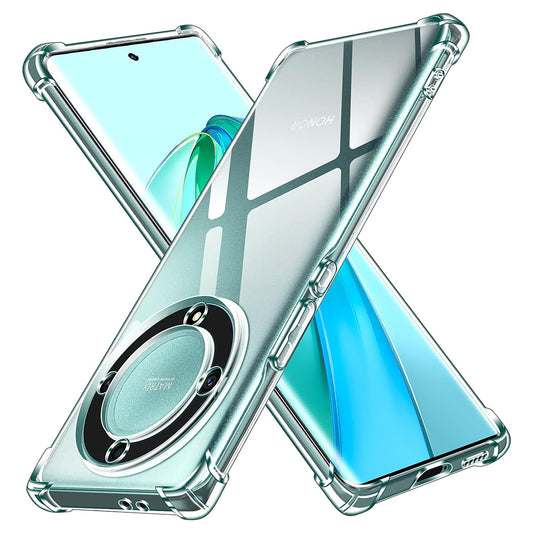 Case for Honor Magic5 Lite, Techsuit, Shockproof Clear, Transparent