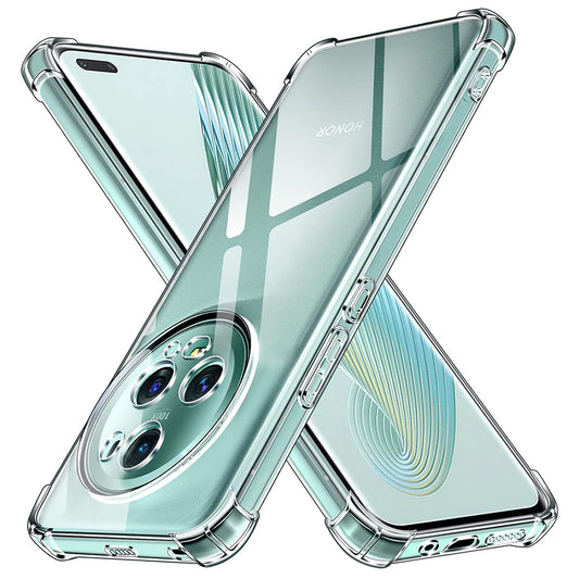 Case for Honor Magic5 Pro, Techsuit, Shockproof Clear, Transparent