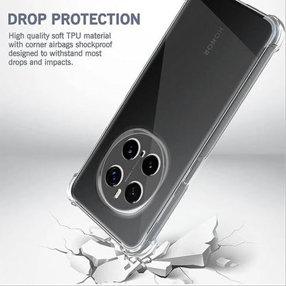 Case for Honor Magic7 Pro, Techsuit, Shockproof Clear, Transparent