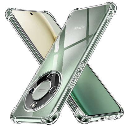 Case for Honor Magic8 Lite, Techsuit, Shockproof Clear, Transparent