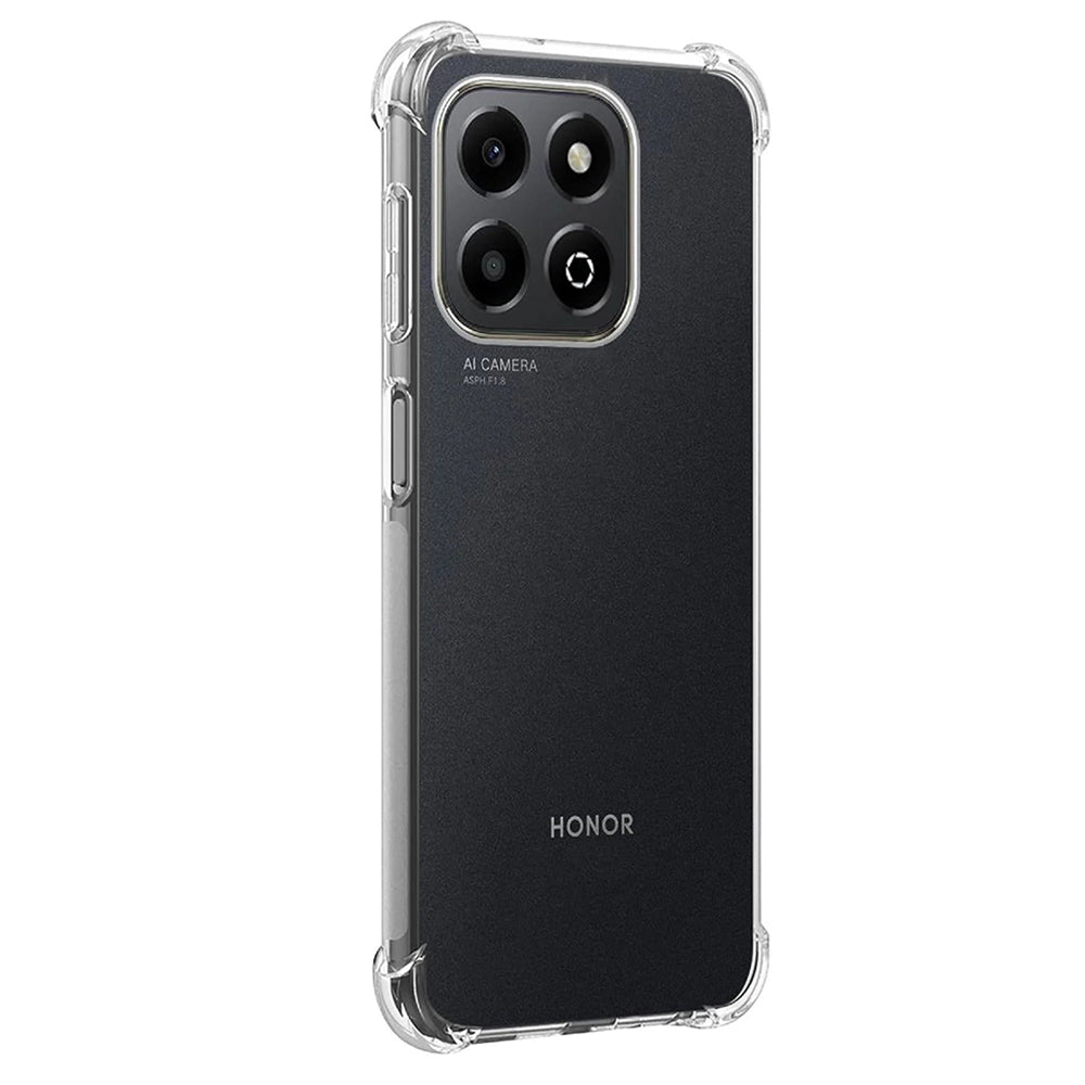 Case for Honor X6b, Techsuit, Shockproof Clear, Transparent