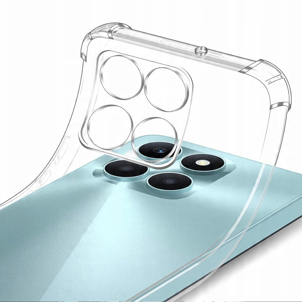 Case for Honor X6c, Techsuit, Shockproof Clear, Transparent