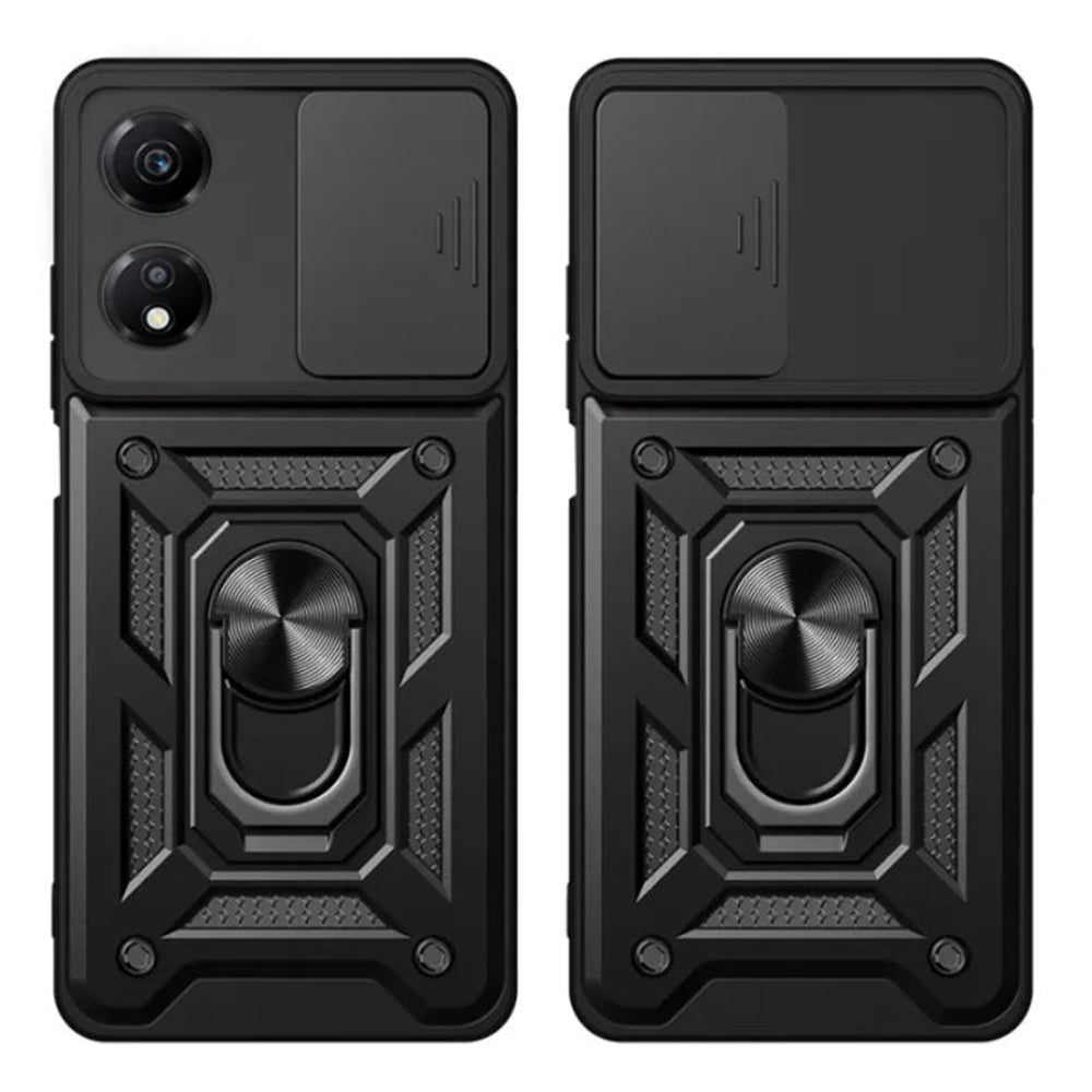 Case for Honor X7b 5G / 90 Smart / X7b 4G, Techsuit, CamShield, Black