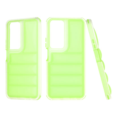 Case for Honor X7b 5G / 90 Smart / X7b 4G, Techsuit, Wave Shield, Green
