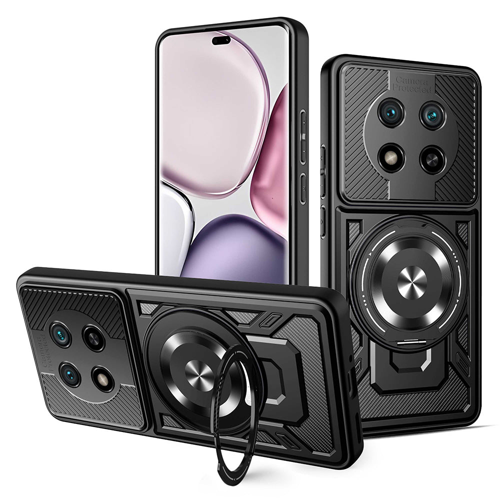 Case for Honor X9c / Magic7 Lite, Techsuit, RuggedCam, Black