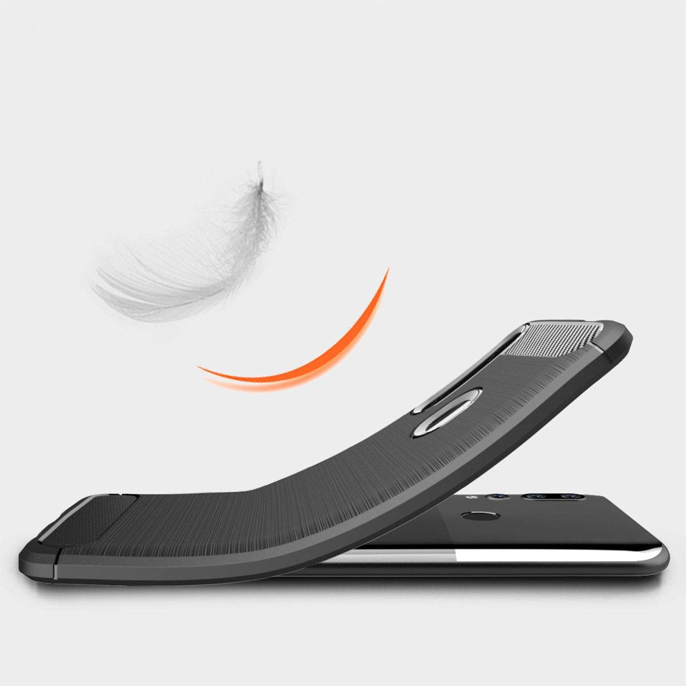 Case for Huawei P Smart Z, Techsuit, Carbon, Black