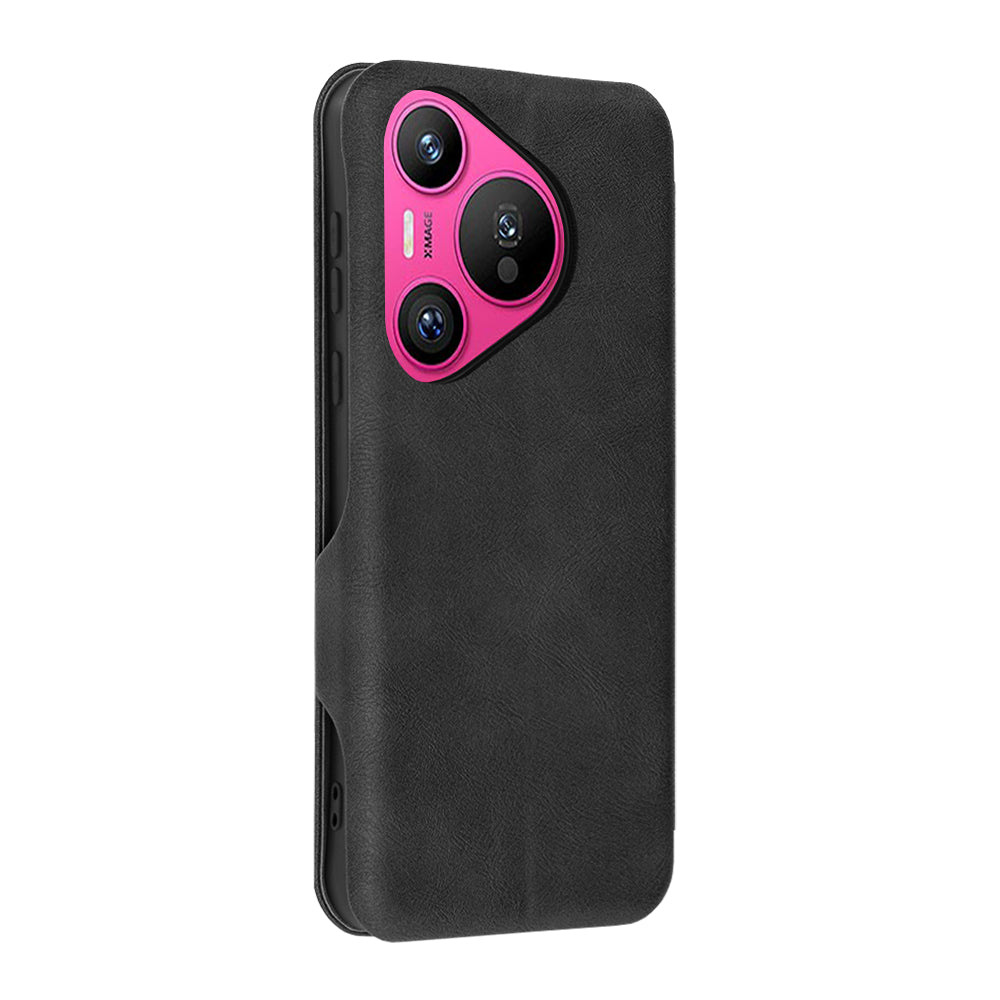 Case for Huawei Pura 70, Techsuit, Safe Wallet Plus, Black