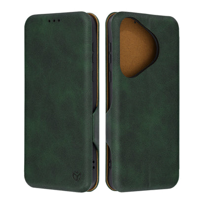 Case for Huawei Pura 70, Techsuit, Safe Wallet Plus, Green
