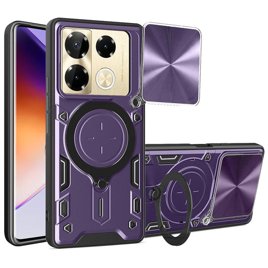 Case for Infinix Note 40 Pro+, Techsuit, CamGuard Pro, Purple