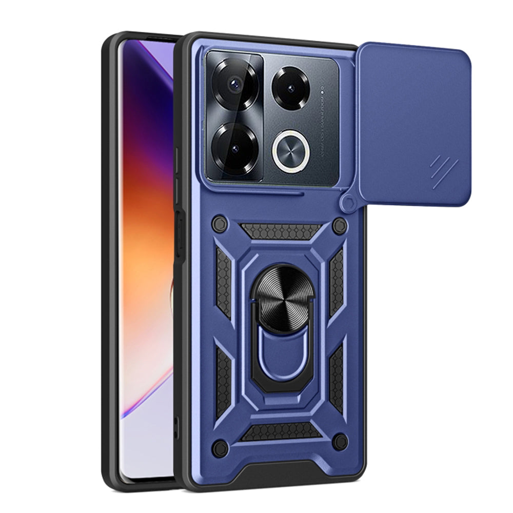 Case for Infinix Note 40 Pro+, Techsuit, CamShield, Blue