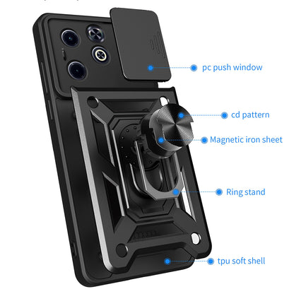 Case for Infinix Smart 8 / Hot 40i, Techsuit, CamShield, Green