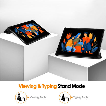Case for Lenovo Idea Tab Plus, Techsuit, FoldPro, Black