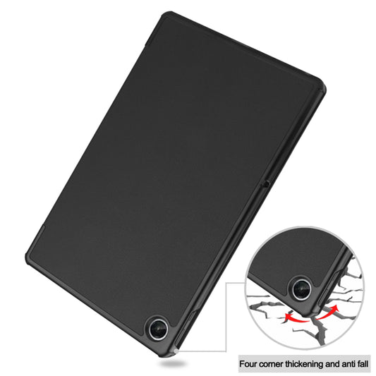Case for Lenovo Tab M10 Gen 3, Techsuit, FoldPro, Black