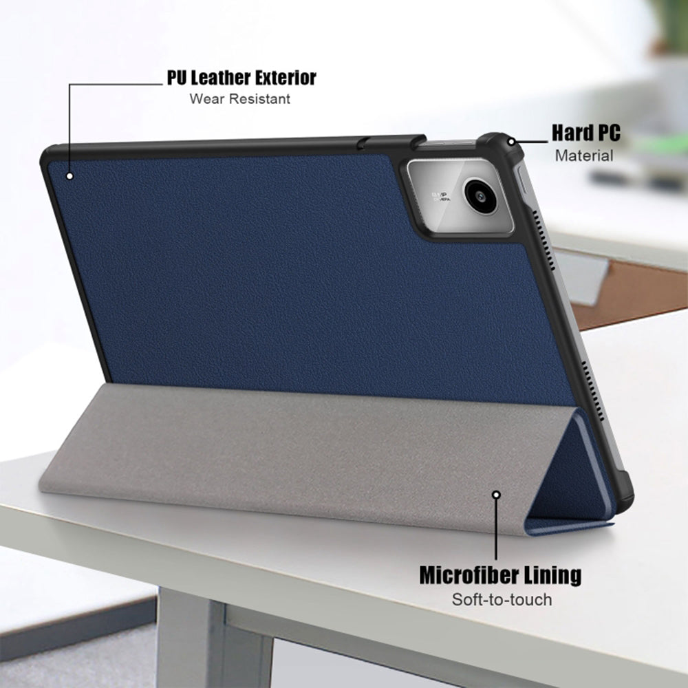 Case for Lenovo Tab M11, Techsuit, FoldPro, Blue