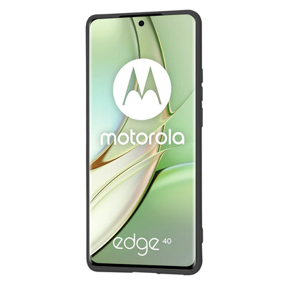 Case for Motorola Edge (2023) / Edge 40, Techsuit, SoftFlex, Black