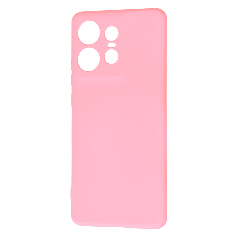 Case for Motorola Edge 50 Pro, Techsuit, SoftFlex, Light Pink