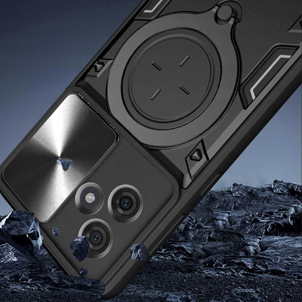 Case for Motorola Edge 60 Fusion / Edge 60, Techsuit, CamGuard Pro, Black