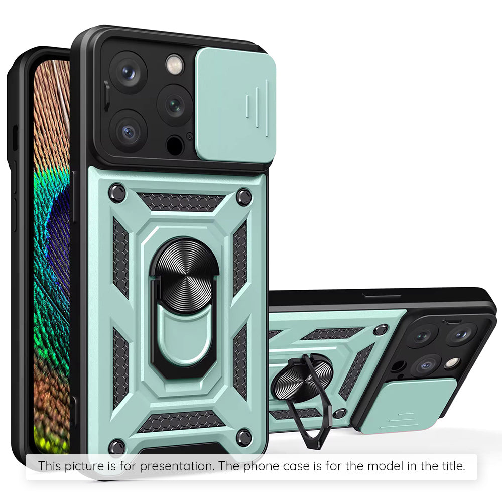Case for Motorola Edge 60 Pro, Techsuit, CamShield, Green