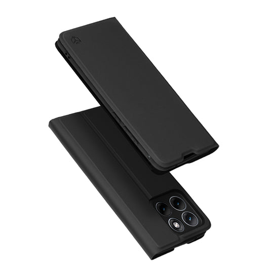 Case for Motorola Edge 70 Fusion, Techsuit, Magskin Book, Black