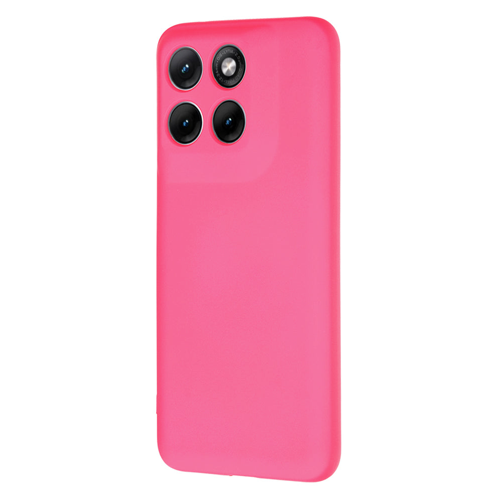 Case for Motorola Edge 70 Fusion, Techsuit, SoftFlex, Dark Pink