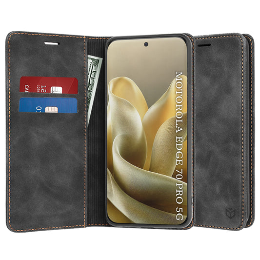 Case for Motorola Edge 70 Pro, Techsuit, Confy, Black