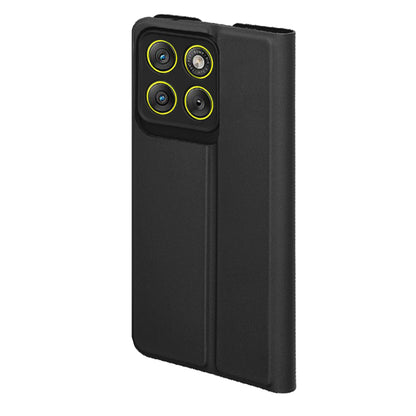 Case for Motorola Edge 70, Techsuit, Magskin Book, Black