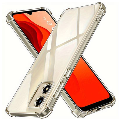 Case for Motorola Moto E13, Techsuit, Shockproof Clear, Transparent