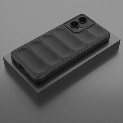 Case for Motorola Moto G04s / E14 / G04 / G24, Techsuit, Magic Shield, Black