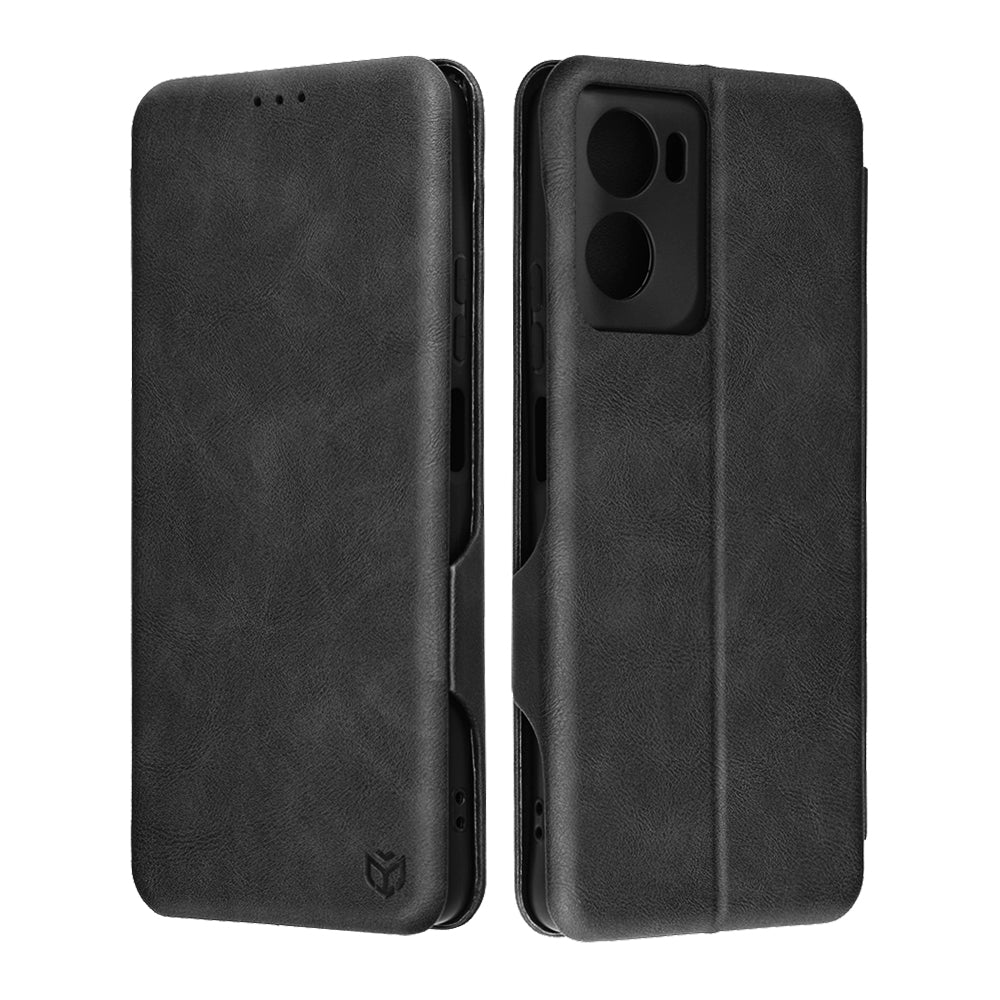 Case for Motorola Moto G06, Techsuit, Safe Wallet Plus, Black