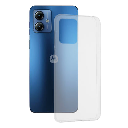 Case for Motorola Moto G14, Techsuit, Clear, Transparent