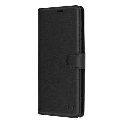 Case for Motorola Moto G30 / G20 / G10, Techsuit, Leather Folio, Black