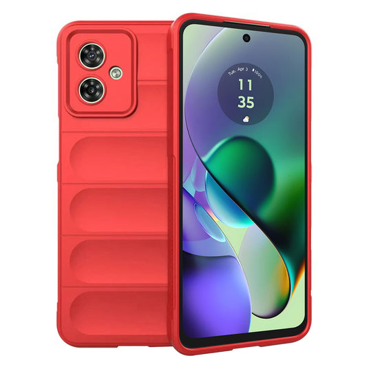 Case for Motorola Moto G54, Techsuit, Magic Shield, Red