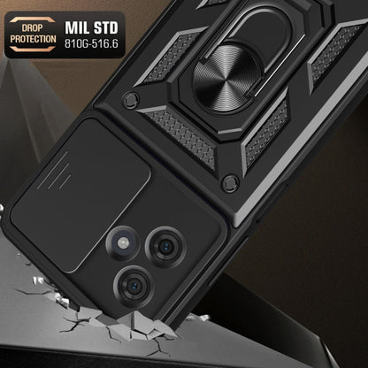 Case for Motorola Moto G64 / G54 Power Edition, Techsuit, CamShield, Black
