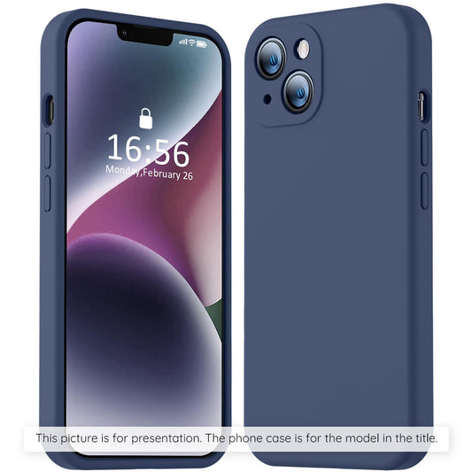 Case for Motorola Moto G77 / G67, Techsuit, SoftFlex, Navy Blue