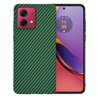 Case for Motorola Moto G84, Techsuit, Carbonite FiberShell, Green