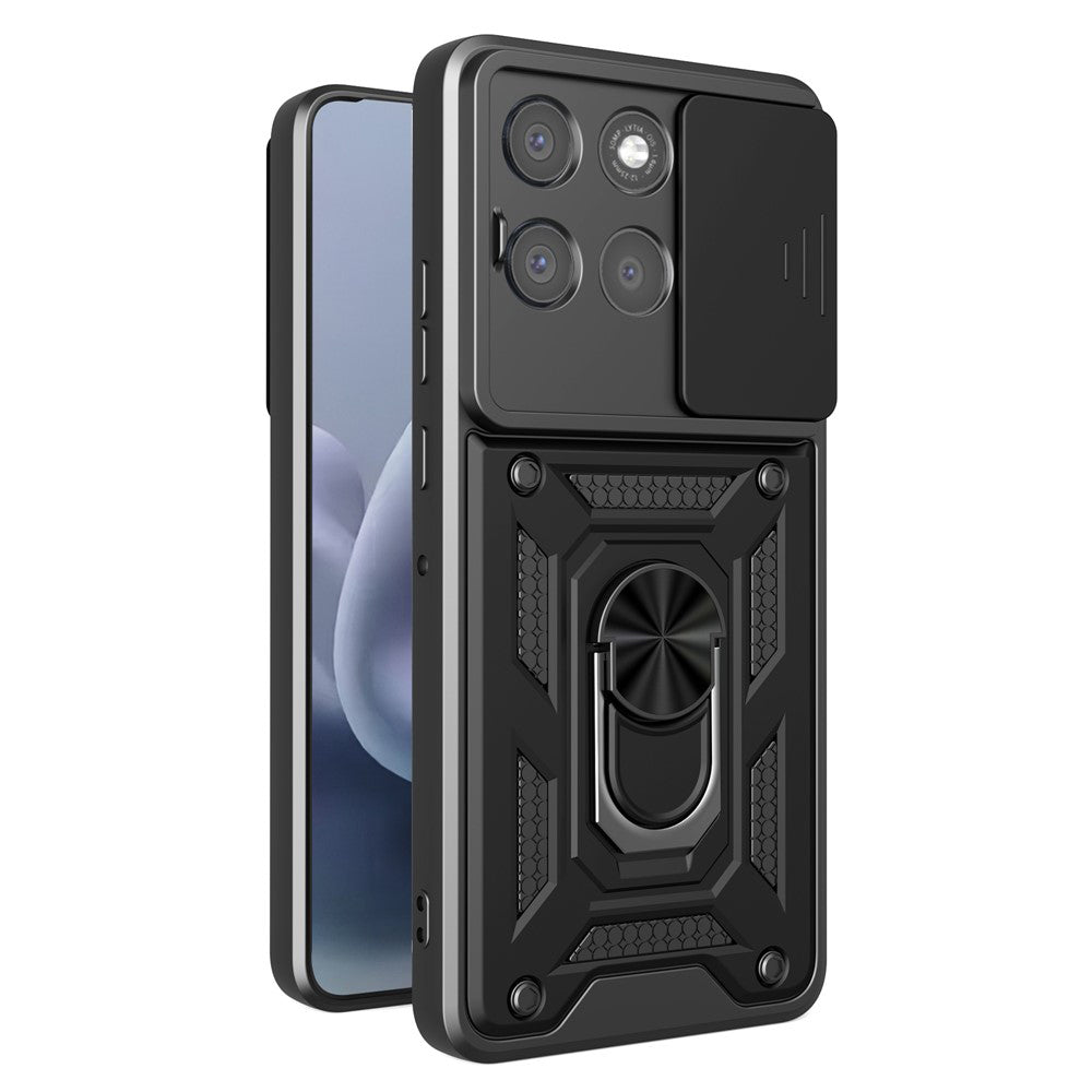 Case for Motorola Moto G86 Power, Techsuit, CamShield, Black